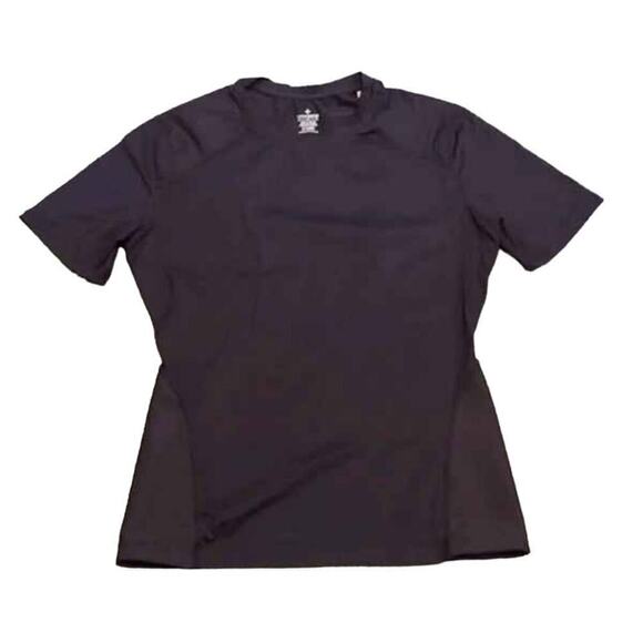 Tommie Copper Shirt Womens Small Black Back Support Compression Short Sleeve - Picture 1 of 2